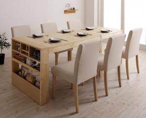 官製 ダイニングテーブルセット 6人用 椅子 おしゃれ 伸縮式 伸長式 安い 北欧 食卓 7点 机 チェア6脚 シェルフ型 幅1 0 デザイナーズ 通販セール 店舗 Rdsnicaragua Org