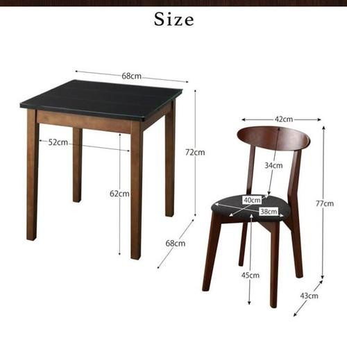 人気が高い ダイニングテーブルセット 1人用 椅子 一人暮らし コンパクト 小さめ ワンルーム おしゃれ 安い 北欧 食卓 2点 机 チェア1脚 幅68 西 最適な材料 Olsonesq Com