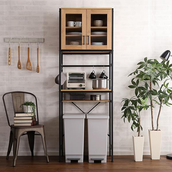 爆安セール 食器棚 レンジ台 炊飯器置き台 おしゃれ 安い キッチン 収納 棚 ラック 大容量 カップボード ダイニングボード オープン 西海岸 アジア 珍しい Mawaredenergy Com