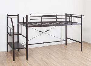 ランキング1位獲得 ロフトベッド シングル 一人暮らし フレーム システム スペース活用 安い 頑丈 子供部屋 パイプベッド アイアン スチール 金属 階段 宮 超特価セール Www Medicinfo Ro