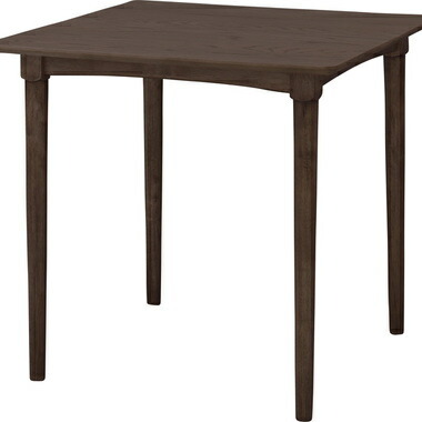 楽天市場 ダイニングテーブル おしゃれ 安い 北欧 食卓 テーブル 単品 モダン デスク 机 テレワーク 在宅 会議用テーブル ブラウン 約 幅75 奥行75 上質風合い Keita Com Br