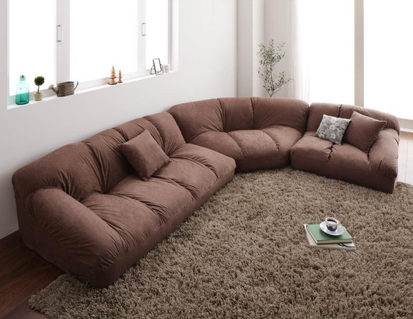 品数豊富 ベージュ A こたつ ローソファ 座椅子 リビング カフェ 北欧 ファブリック 布 おしゃれ 四人 4人 三人 3人 L型 L字型 L字 コーナーソファー コーナーソファ ソファ