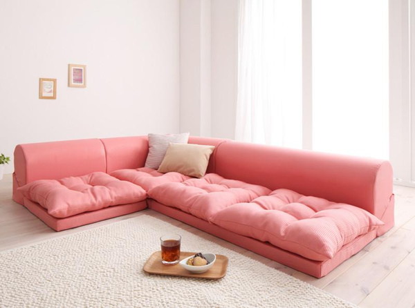 品数豊富 ベージュ A こたつ ローソファ 座椅子 リビング カフェ 北欧 ファブリック 布 おしゃれ 四人 4人 三人 3人 L型 L字型 L字 コーナーソファー コーナーソファ ソファ