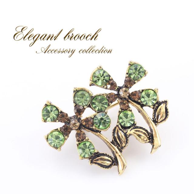 ブローチ フラワー ゴールド アクセサリー 花 レディース プレゼント ポーチ付き 金色 グリーン 緑 お花 かわいい ジャケット スーツ おの通販はau Pay マーケット アクセサリーショップバルザス 商品ロットナンバー