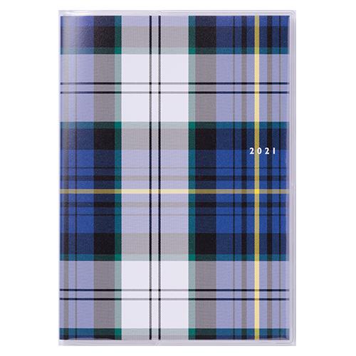 21年3月始まり 高橋書店 クレールインデックス 2 B6 マンスリー No 687 チェック 日曜始まり 手帳 日記帳