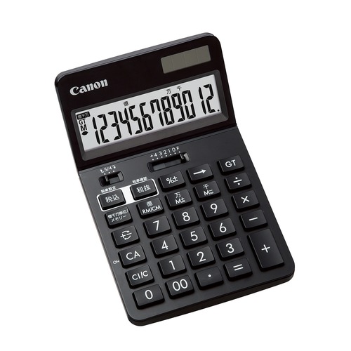 キャノン Canon ビジネス電卓 12桁 ブラックの通販はau Wowma ワウマ 東急ハンズネットストア 商品ロットナンバー
