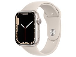 ★アップル / APPLE Apple Watch Series 7 GPSモデル 45mm MKN63J/A [スターライトスポーツバンド]