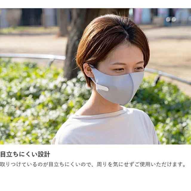 マスクエアーファン マスク用扇風機 マスクファン 目立たない 蒸れない 熱中症対策 USB充電式 小型 超軽量 おしゃれ 涼しい 夏 冷感 曇り