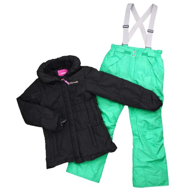 被り心地最高 女の子オンヨネスキーウェア上下セット フード 収納可能 付き スキーウェア サンプル品 ブラック ミント 130cm 140cm 150cm 160cm Sale 送料無料 Farmerscentre Com Ng