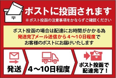 ポスト投函便発送