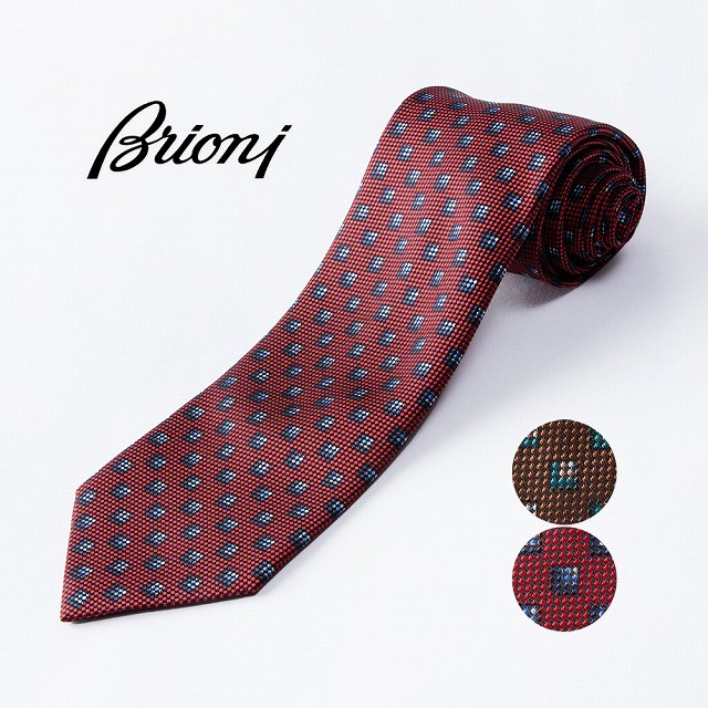 Brioni ブリオーニ ネクタイ シルク100％ P8472 www.medisar.am