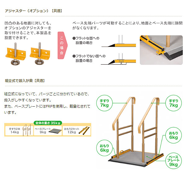 送料無料 き ベストサポート手すり 微笑の秋桜 小 手すり2本タイプ 633 012 シコク 屋外 手すり 玄関 昇降 転倒防止 介護用品 送料無料 Sinviolencia Lgbt
