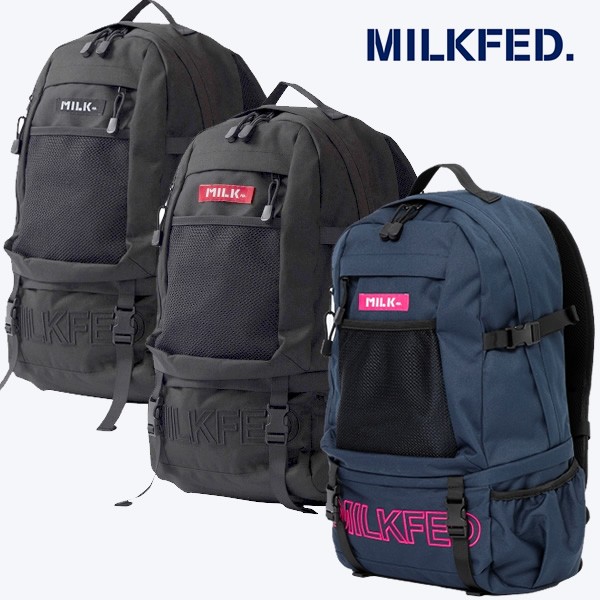 最大30 Off ミルクフェド Milkfed リュック 通学 大容量 レディース アウトドア ボックスロゴ Embroidery Big Backpack Bar 当店人気 送料無料 Www Themarketleaders Co Il