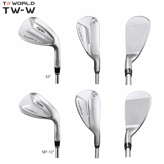 再再再..販 ホンマ HONMA T//WORLD TW-W ウェッジ 52.58 2本セット