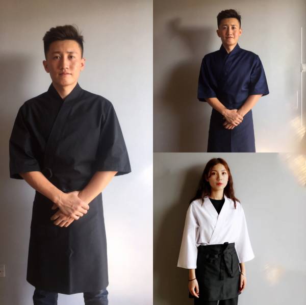 作業服 おしゃれ 吸水 速乾 制電 ストレッチ 和風 惣菜店 飲食店 サービス業 制服 レストラン 厨房 食品 ユニフォーム メンズ レディースの通販はau Wowma ワウマ ビッグアローズ 商品ロットナンバー