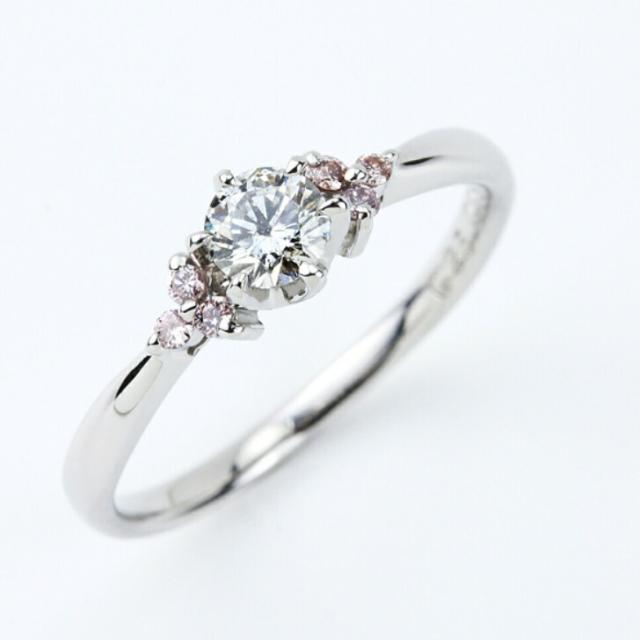 豊富なサイズ展開 送料無料 プラチナダイヤモンドリング 結婚指輪 婚約指輪 ダイヤ ピンクダイヤモンド 指輪 0 2ct 誕生日