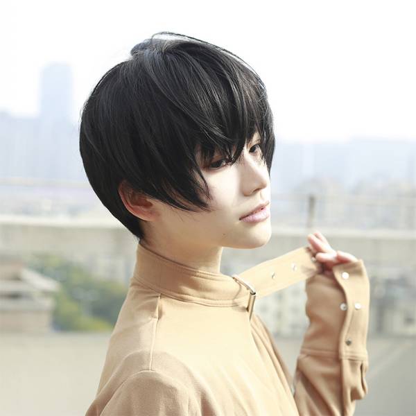 エレガントグラデーション ボブ メンズ 最高のヘアスタイルのアイデア