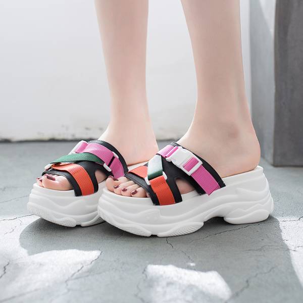 18新作欧米風 レディースサンダル 靴 厚底7 Cmサンダル レディースカラーサンダルスポーツサンダルbb1017の通販はau Pay マーケット Hawaiian Eagle 商品ロットナンバー
