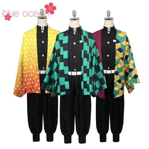 半額品 鬼滅の刃 竈門炭治郎 冨岡義勇 我妻善逸 風 コスプレ衣装 Cosplay ハロウィン イベント 仮装 ポイント10倍 Diquinsa Com Mx