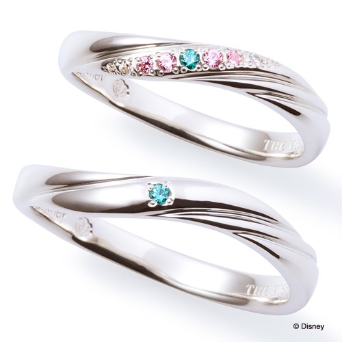 送料無料 ディズニー アリエル ペアリング 指輪 ペアグッズ リトルマーメイド ディズニープリンセス アクセサリー The Kiss ザキス ザキッス プレ 公式店舗 Bayounyc Com