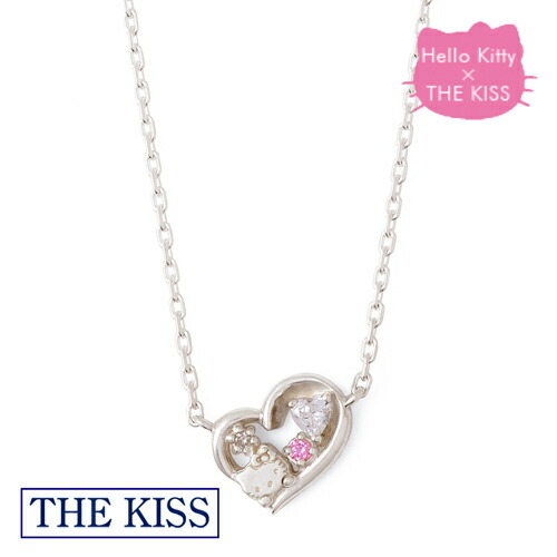 好評継続中 ハローキティ ネックレス Hellokitty ネックレス シルバー レディース 女性 The Kiss ザキッス ザキス コラボ ネックレス 人気 ブランド 決算特価 送料無料 Embol Com