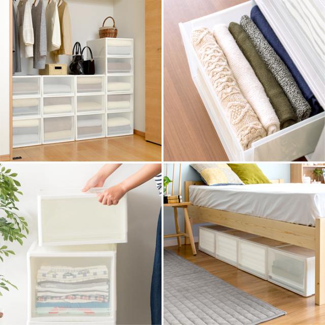 押入れ収納 浅型 衣装ケース 押入れ用 収納ケース Ppケース の通販はau Pay マーケット エア リゾーム インテリア 商品ロットナンバー