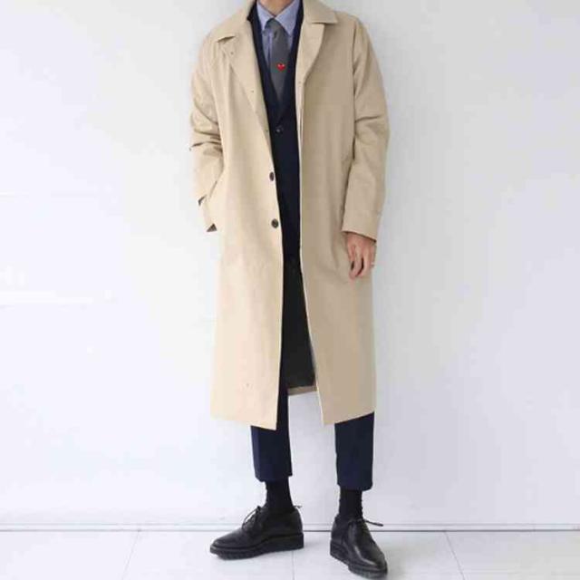 送料無料 トレンチコート メンズ スプリングコート 春コート ロング