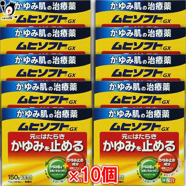 ムヒソフトｇｘ 150g 医療 介護 医薬品 第3類医薬品 第三類医薬品 通販 10個セット 池田模範堂