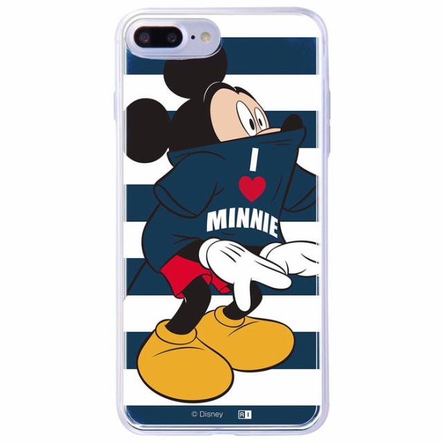 Iphone8plus Iphone7plus ケース ディズニー キャラクター Tpu 背面パネル カバー Disney ペアルック 1の通販はau Wowma ワウマ Whitebang 商品ロットナンバー