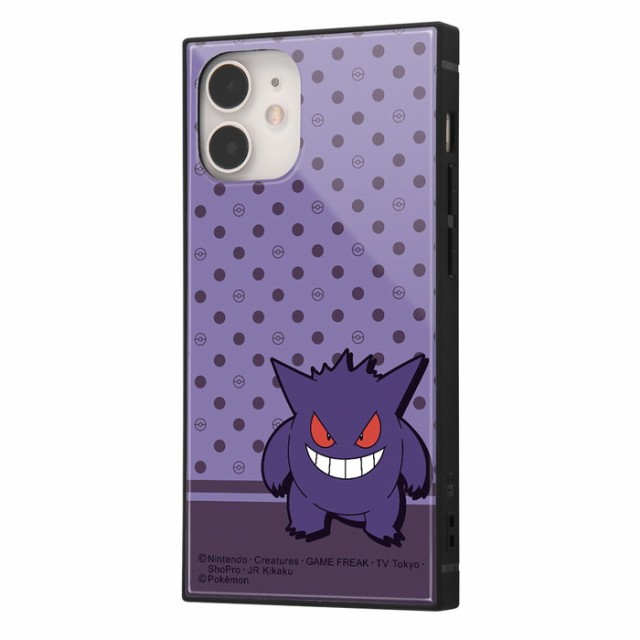 P10倍 Iphone12 Mini ケース スクエア ポケットモンスター 耐衝撃ハイブリッドケース スクエア Kaku ゲンガー ストラップホール ポの通販はau Pay マーケット Whitebang 商品ロットナンバー