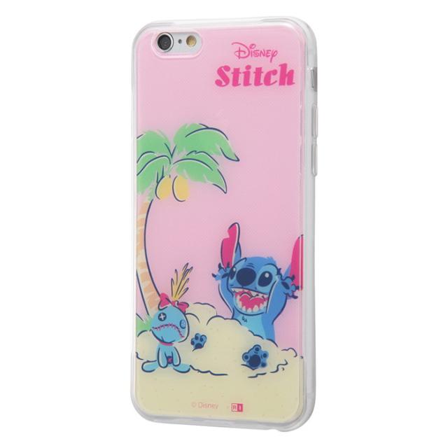 Iphone6s ケース キャラクター Iphone6 カバー リロ スティッチ スティッチ ディズニー Tpuケース 背面パネル 砂遊び