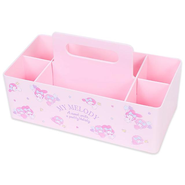 マイメロディ キャリー収納ボックス ツールボックス キャリーボックス お薬箱 工具箱 お裁縫箱 積み重ね スタッキング サンの通販はau Wowma ワウマ 優品会 商品ロットナンバー