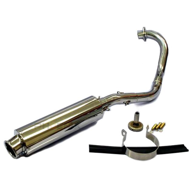 チャンピオン モンキー ゴリラ オールステンレス 重低音 マフラー Dax Tb 美しい Carlavista Com