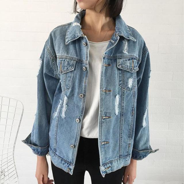 デニムジャケット レディース デニム ジャケット ジージャン Gジャン レディース トップス コート 秋冬新作の通販はau Pay マーケット Makey 商品ロットナンバー