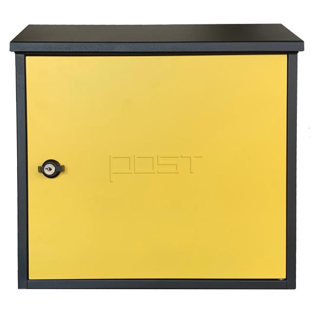 しないでく 郵便ポスト郵便受けおしゃれ可愛い北欧メールボックス壁掛け大型デザイン鍵付き マーケット ポスト工房 商品ロットナンバー イエロー黄色ポストpm5の通販はau Pay アイテムま