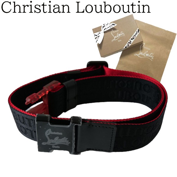 【新品■正規品■送料無料■ギフト包装無料】Christian Louboutin ルブタン カジュアル メンズ ベルト 3195243R297 男性 ギフト プレゼン