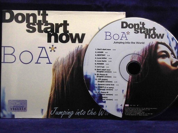 【CD】Dont Start Now - Jumping Into The World/BoAの通販はau PAY マーケット ...