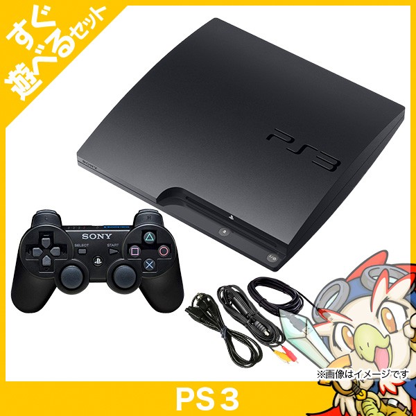 Ps3 プレステ3 Playstation 3 1gb チャコール ブラック Cech 00a Sony ゲーム機 中古 すぐ遊べるセット 送料無料の通販はau Wowma ワウマ エンタメ王国 商品ロットナンバー