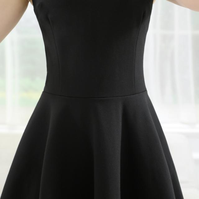 最適な価格 オードリー ヘップバーン ノースリーブ ミニ ショート 丈 ワンピース 0999 お気にいる Carlavista Com