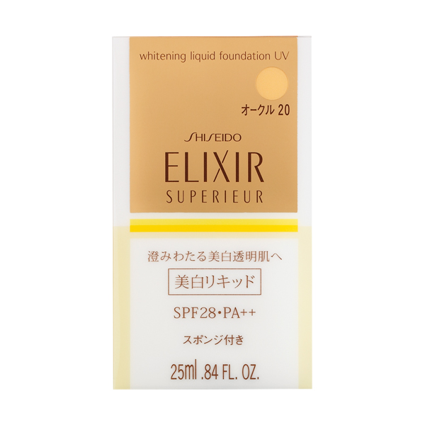 資生堂 エリクシール シュペリエル ホワイトニングリキッドuv オークル 23mlの通販はau Wowma ワウマ 吉通ドラッグ 商品ロットナンバー