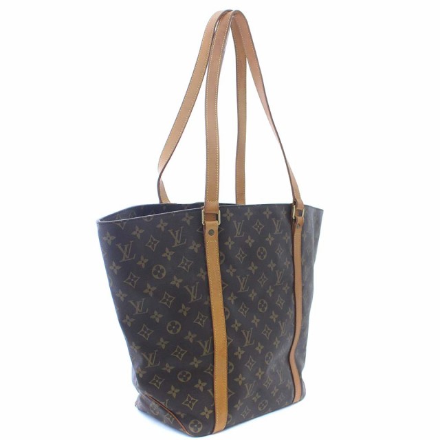 中古 Louis Vuitton ルイ ヴィトン サックショッピング モノグラム トートバッグ レディース ブラウン モノグラムキャンバスの通販はau Pay マーケット ゴールドエコ 商品ロットナンバー