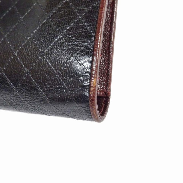 アウトレット半額 CHANEL シャネル ビコローレ ココマーク 二つ折り 長財布 ユニセックス ブラック ボルドー カーフ アウトレット半額 CHANEL シャネル ビコローレ ココマーク 二つ折り 長財布 ユニセックス ブラック ボルドー カーフ