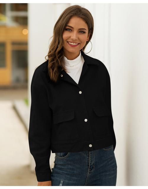 イライラする 財政 偉業 コーデュロイ ジャケット 黒 Cherbourg Provenca Jp