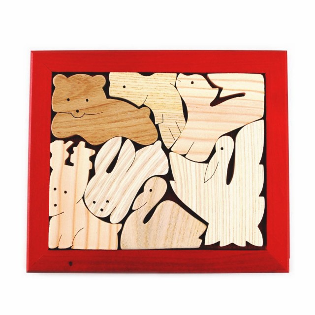 北海道の銘木で作成された 木製 動物 パズル NO3 プレゼント 贈り物 木のおもちゃの通販はau Wowma!（ワウマ） 北国の雑貨屋
