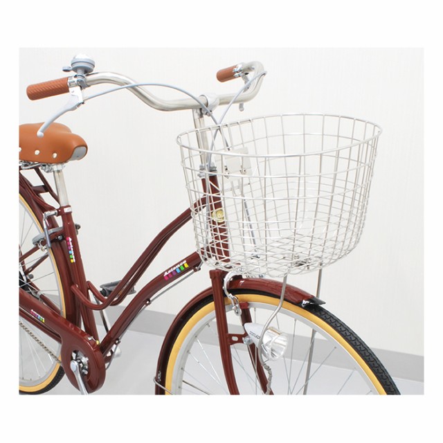 値引 Palmy パールミー 自転車 カゴ 前カゴ オシャレ丸型ワイヤーカゴ ステンレス Gk 602st 日本公式品 Carlavista Com