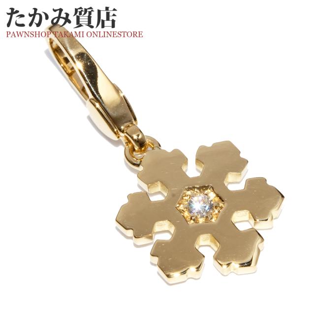 正規品販売 ブルガリ K18yg ダイヤ1p スノーフレークチャーム ペンダントトップ 日本の通販オンラインショップ Lazuriapparel Com