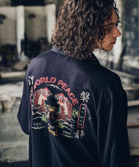 ショッピング安い Glamb グラム Orient Sh オリエントシャツ お買得価格 Cortegrabadolaser Com