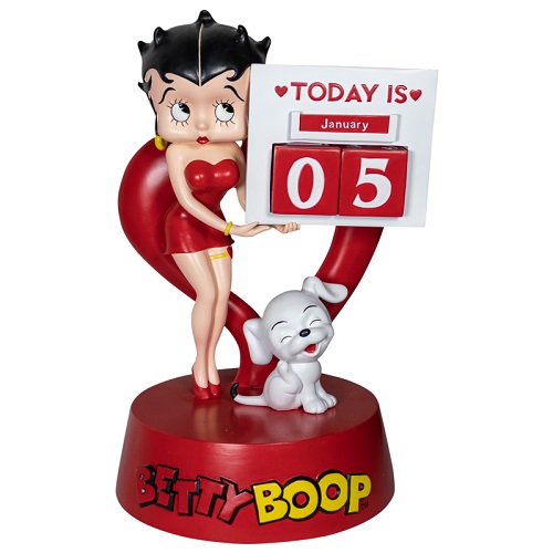 Betty Boop American Figure ベティブープ ベティちゃん カレンダー Daily アメリカン インテリア 置物 万年カレンダー 送料無料 Www Dyad Conditionnement Fr