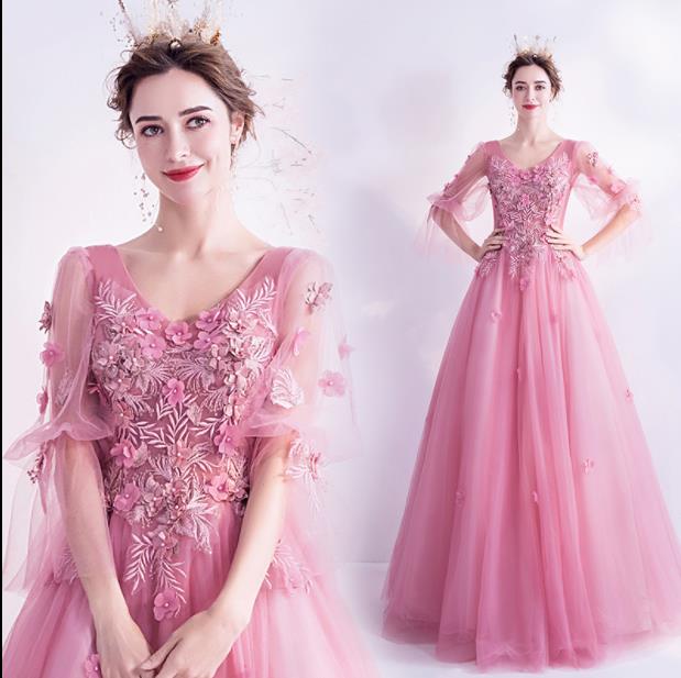 Sale 公式 清楚なロマンティック花嫁ウェディングドレス結婚式礼服パーティードレスワンピースドレス ロングタイプスカートイブニングドレス披露宴総合ランキング1位 Centrodeladultomayor Com Uy