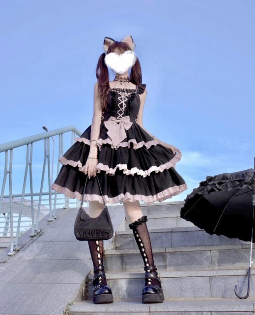 速達メール便 新品上品花嫁春夏洋服ワンカラーゴスロリワンピース ロリィタ Jsk Op Lolita ロリータ コスプレ ウェディングドレス日常服 ゴスロリワンピ 高知インター店 Carlavista Com